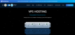 The landing page of an Australian expert in Linux and Windows VPS hosting
