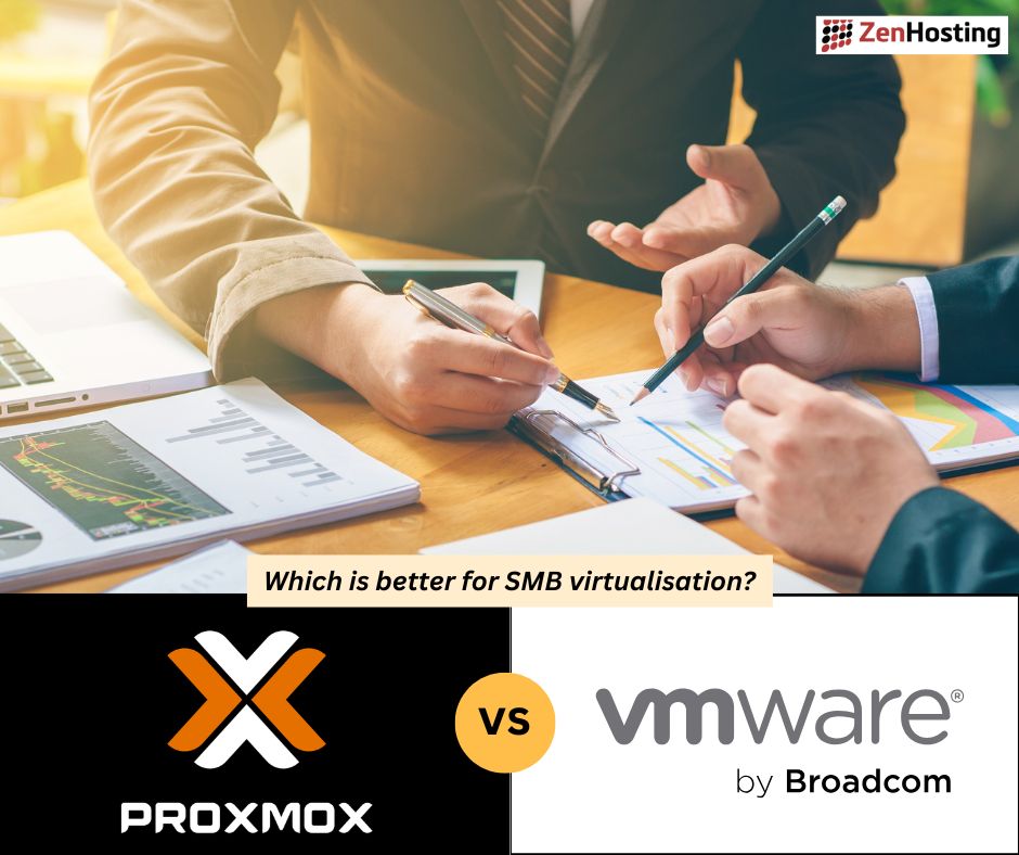 Business planning and Proxmox versus VMware comparison